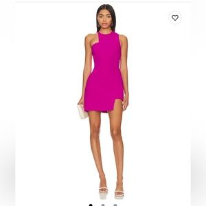 Amanda Uprichard hot pink dress size S